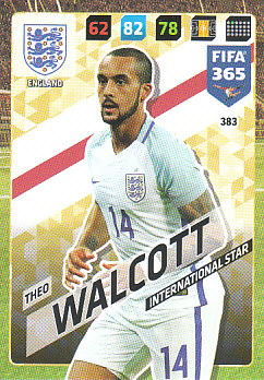 Theo Walcott England 2018 FIFA 365 International Star #383